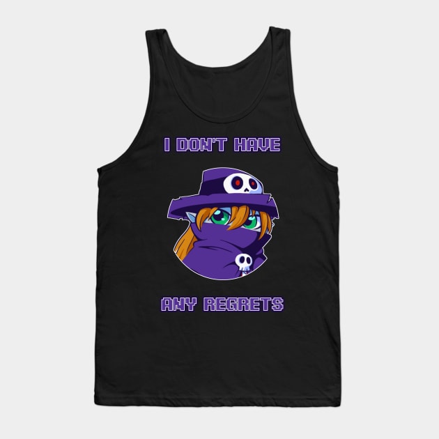 I Don't Have Any Regrets Tank Top by VibrantEchoes